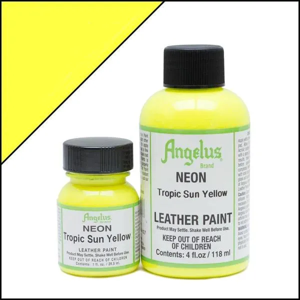 (12 Colors) Angelus Acrylic Leather Paint Neon Color