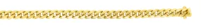 14K Gold 3.2mm Miami Cuban Chain