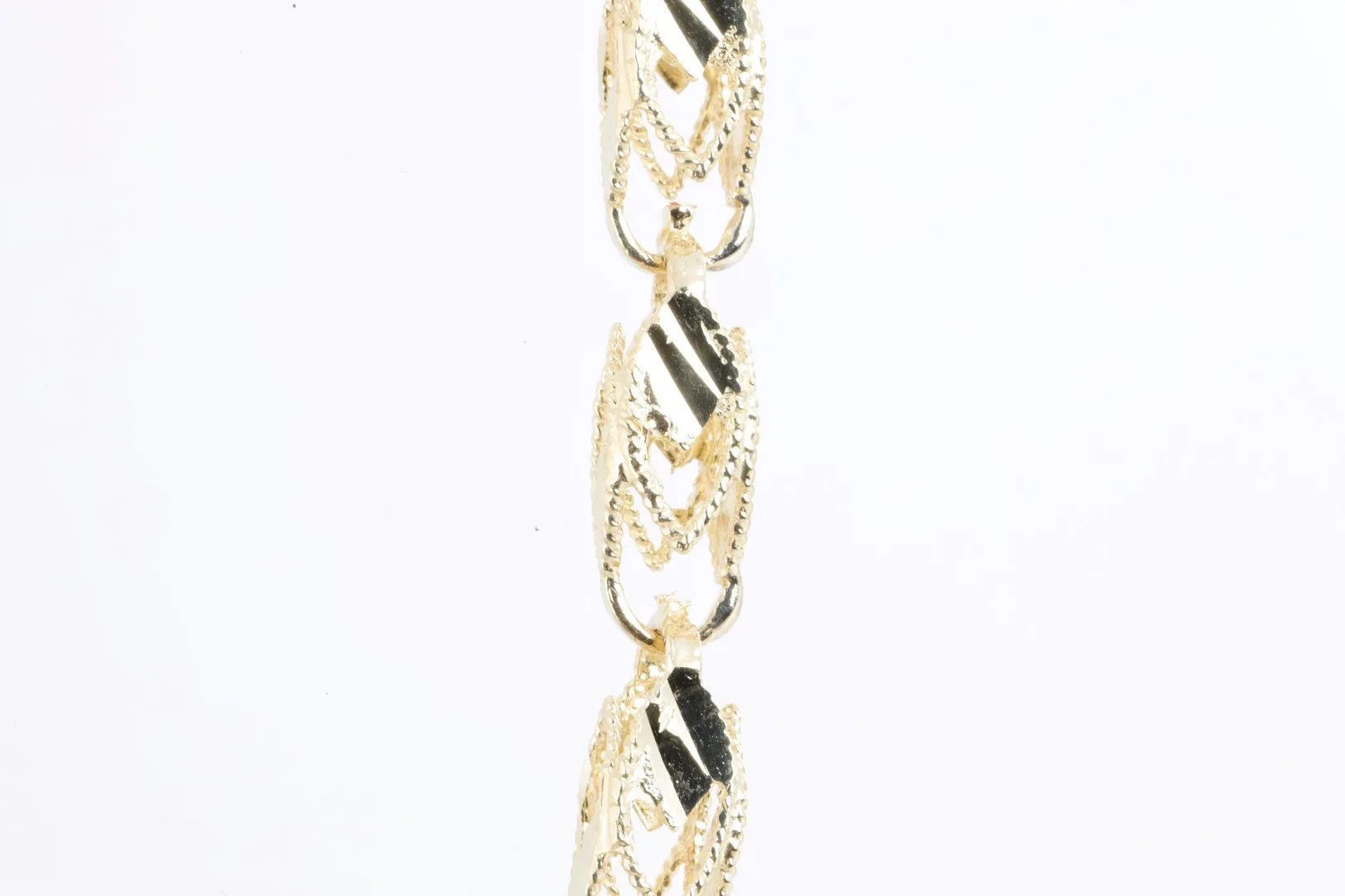 23.5" 10k Yellow Gold Turkish Link Chain (34.76g.)