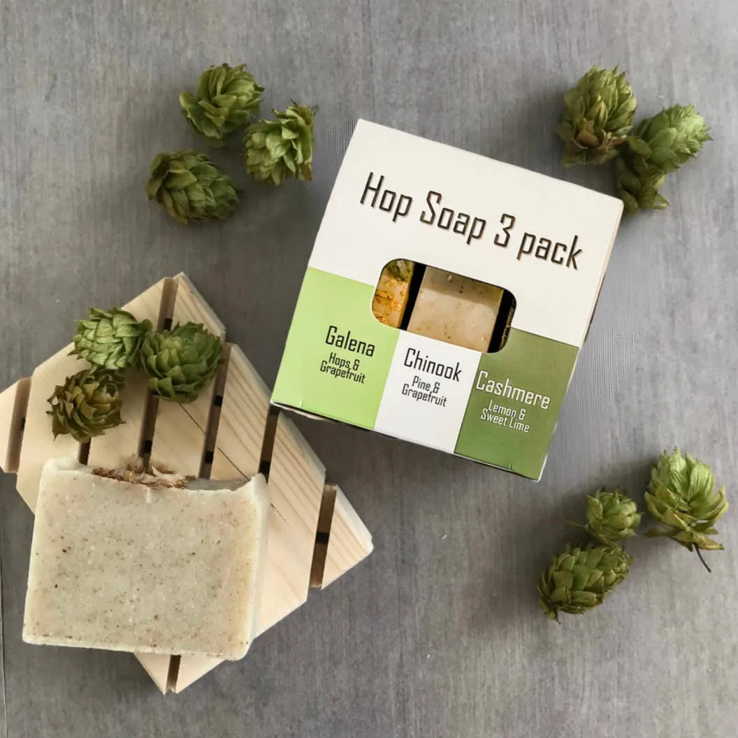 3 Pack Men's Natural Soap Bundle | Hop Soap