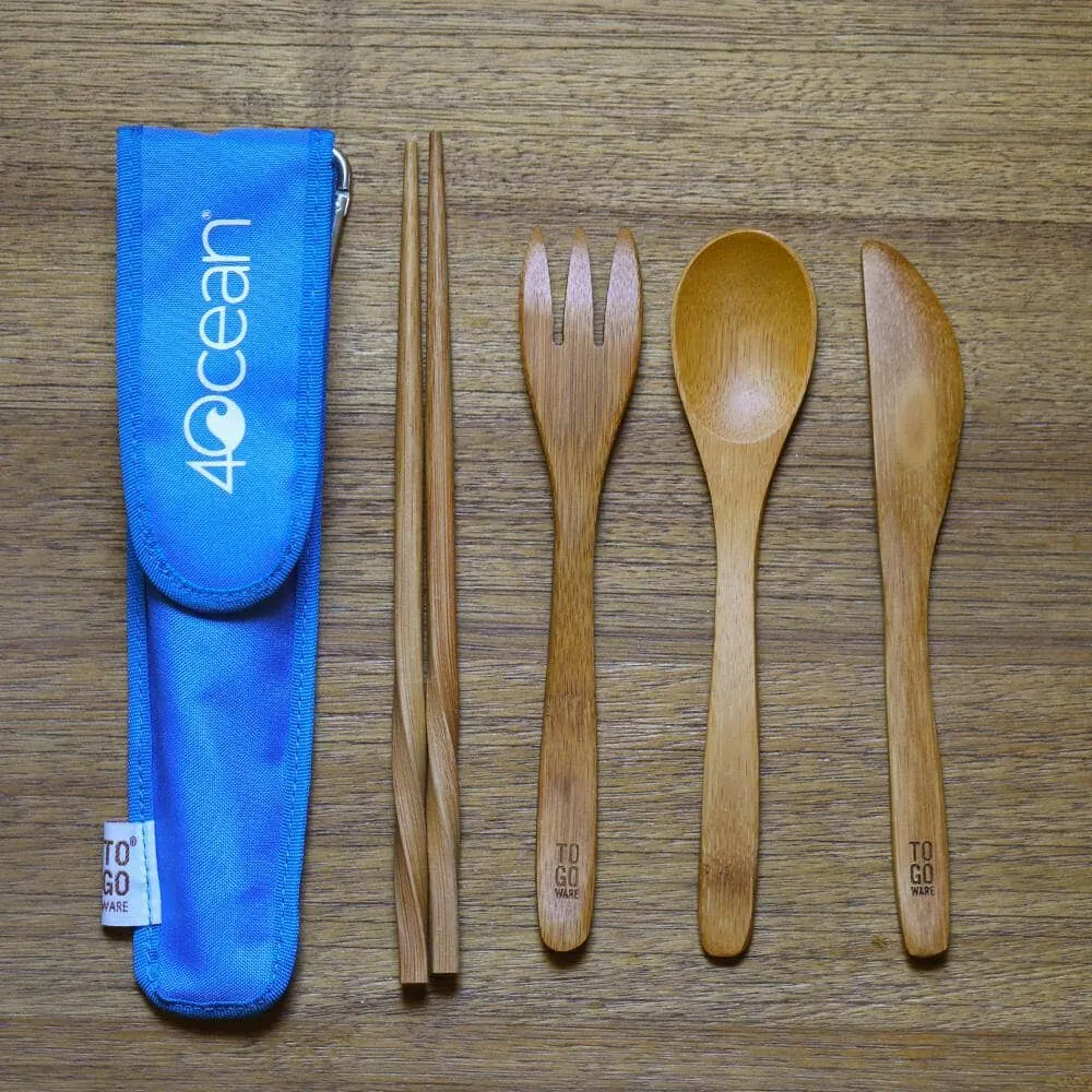 4ocean To-Go Bamboo Flatware