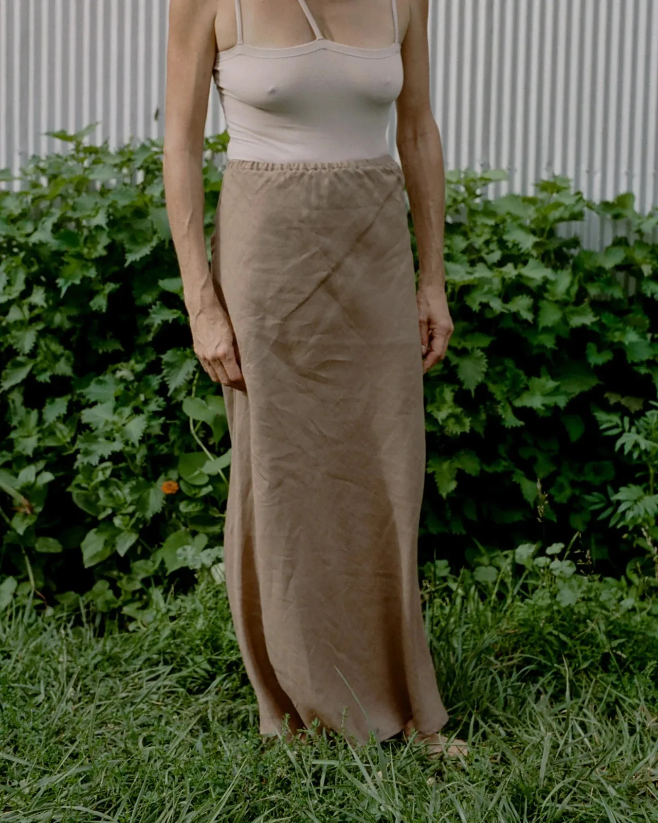 BASERANGE | Dydine Skirt - Sheer Linen - Ocular