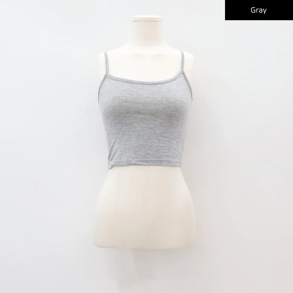 Basic Cropped Cami Top CA07