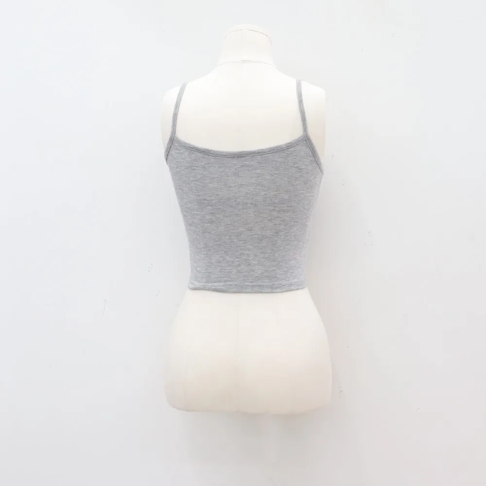 Basic Cropped Cami Top CA07