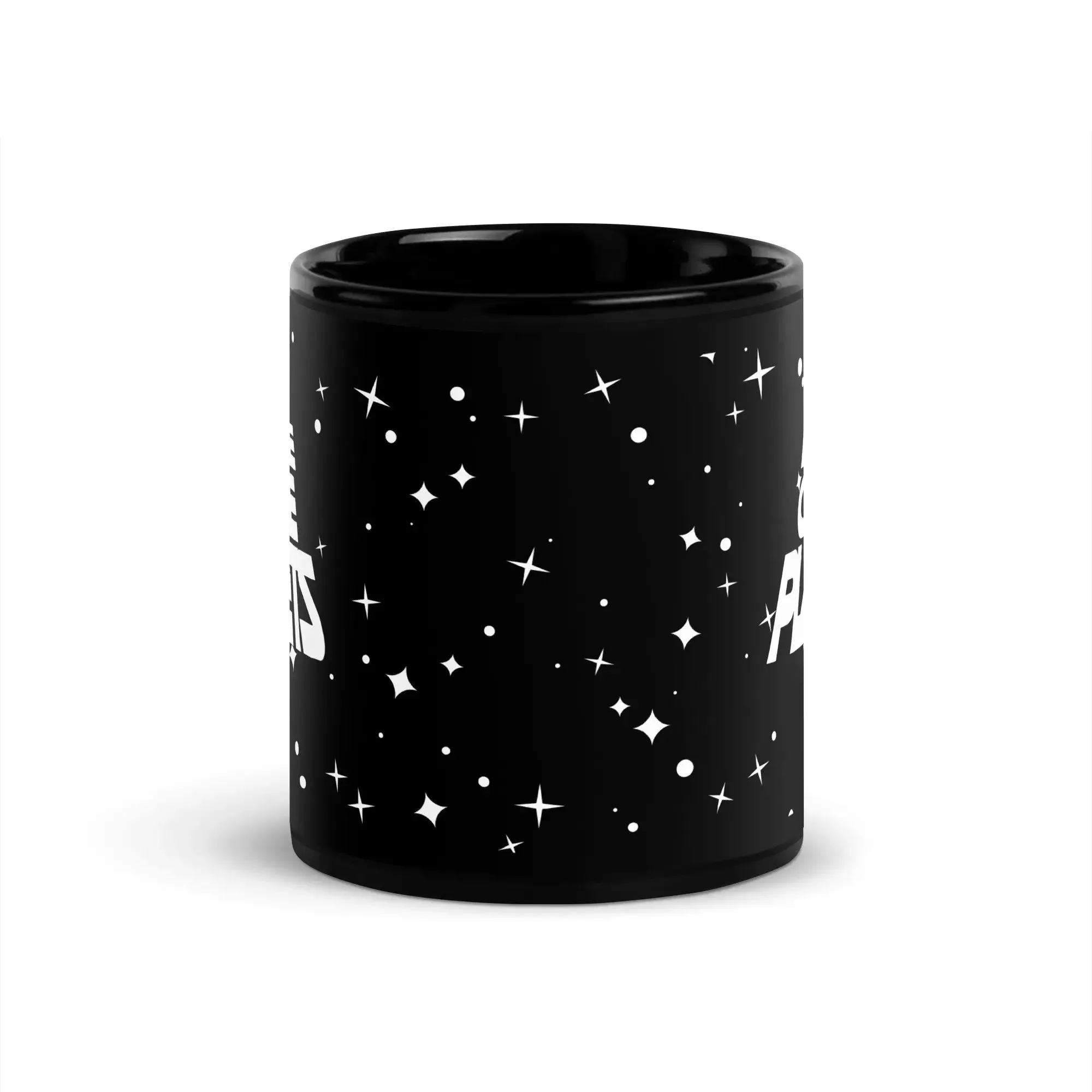 Battle Of The Planets Black Glossy Mug