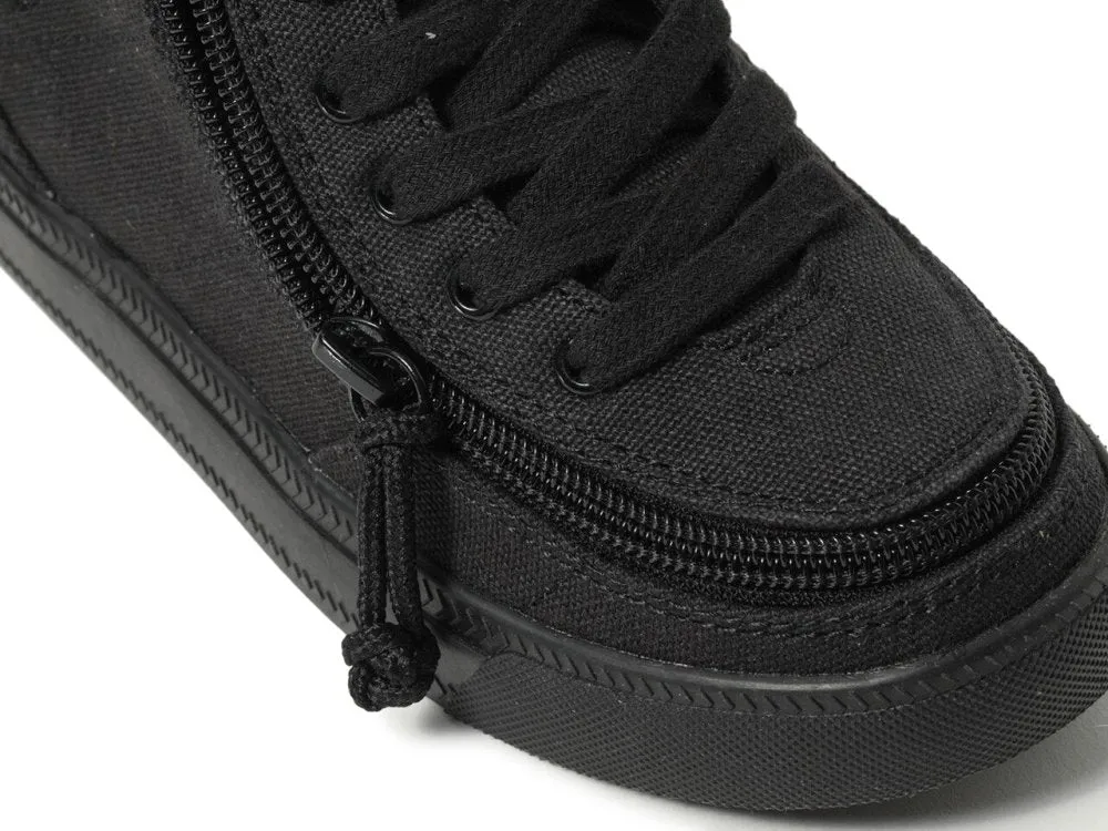 Billy Kids Classic Lace High Tops - Black to the Floor