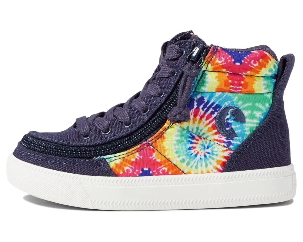 Billy Kids Street High Tops - Navy Tie-Dye