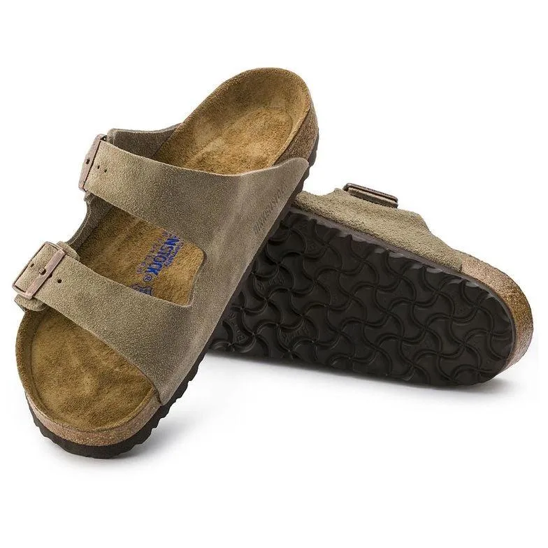 Birkenstock Arizona Soft Footbed - Taupe Suede