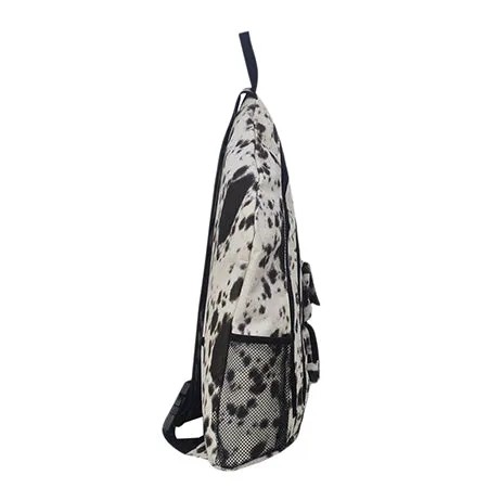 Black Cowhide NGIL Sling Backpack