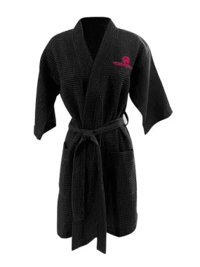 Black Waffle Robe