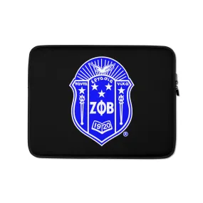 Black Zeta Shield Laptop Sleeve