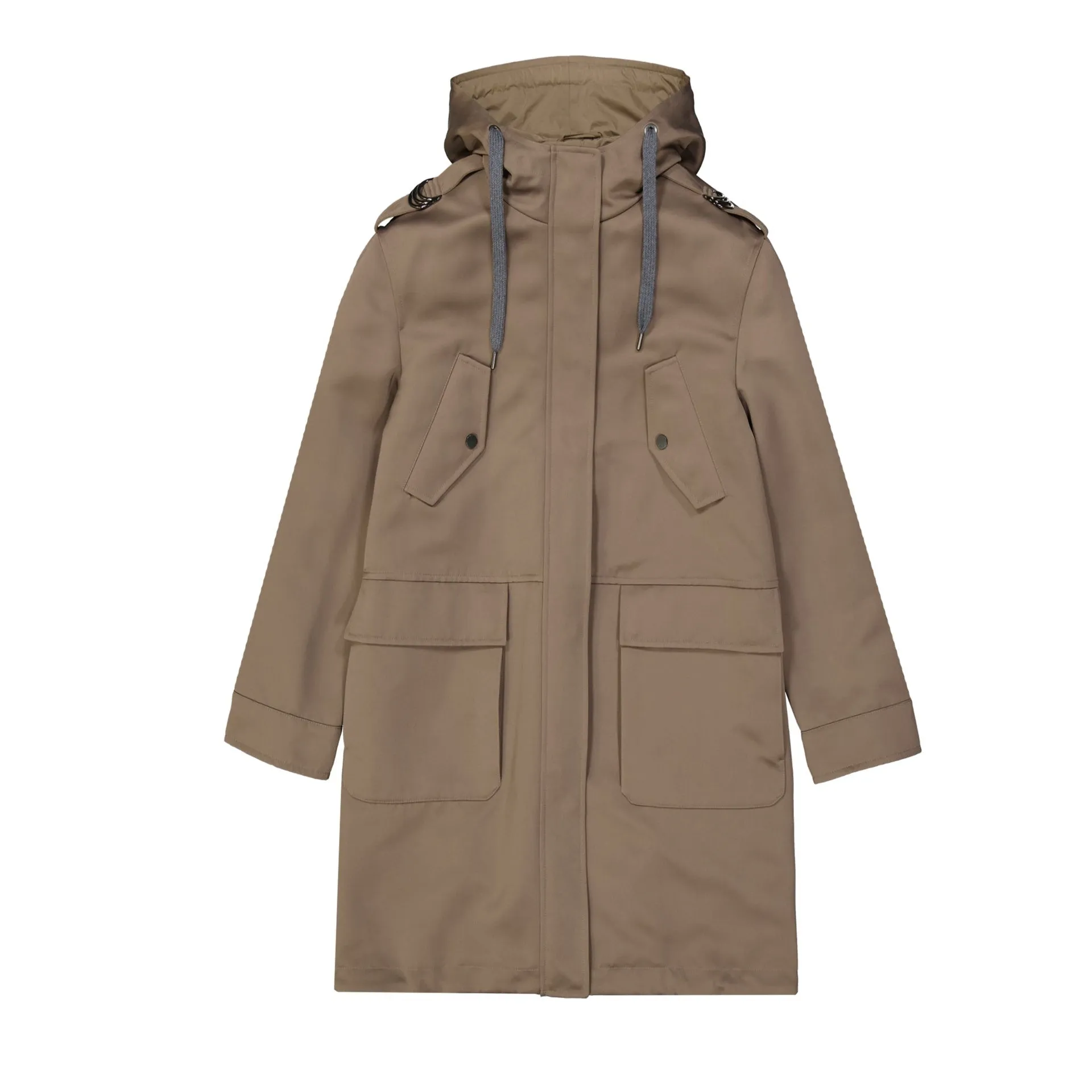 Blend Cotton Parka