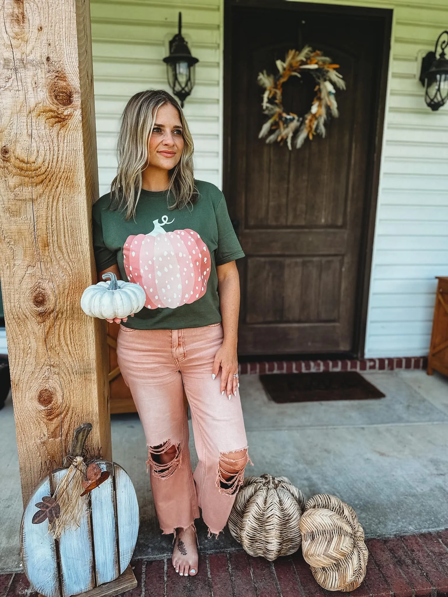 Blush Pumpkin T-Shirt