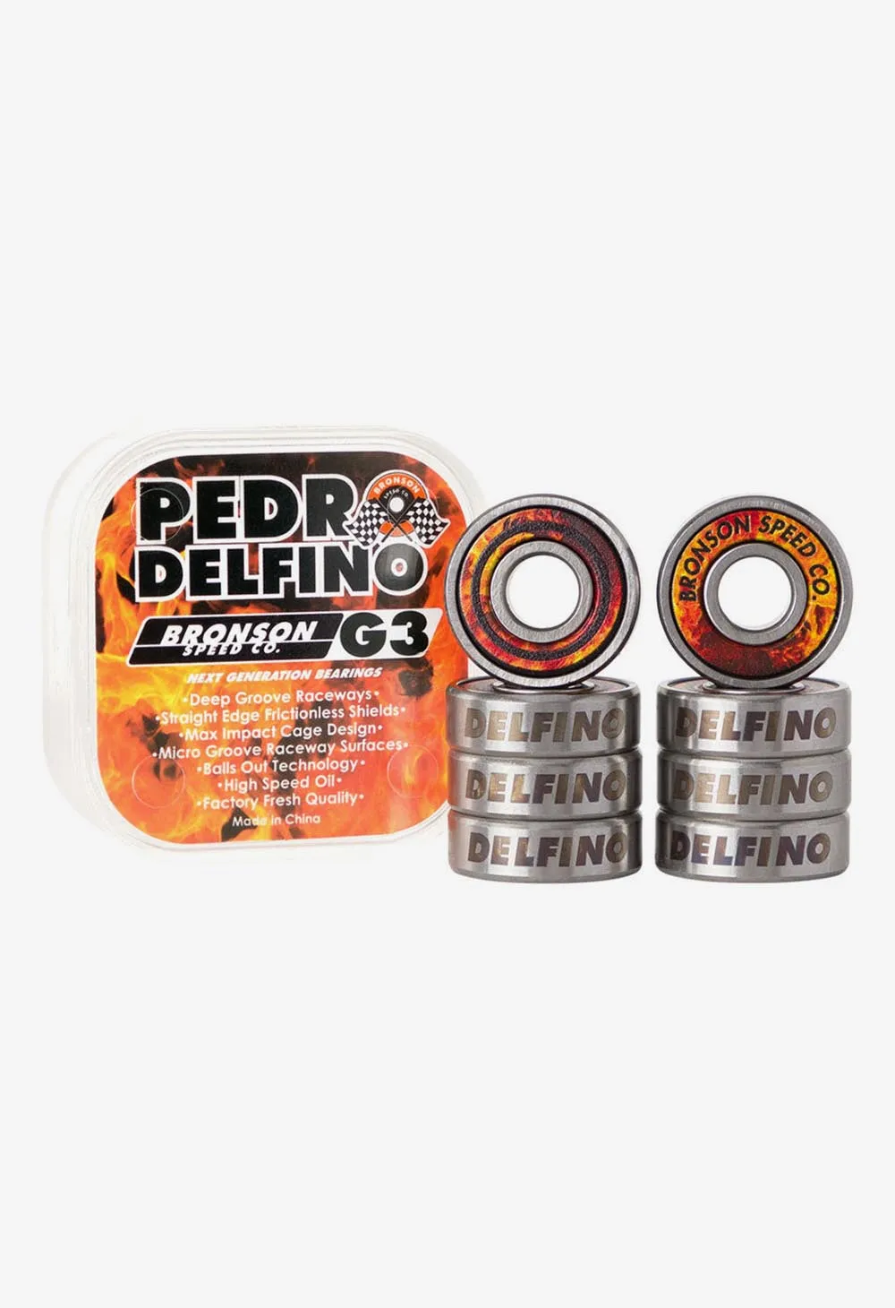 BRONSON G3 PEDRO DELFINO BEARINGS