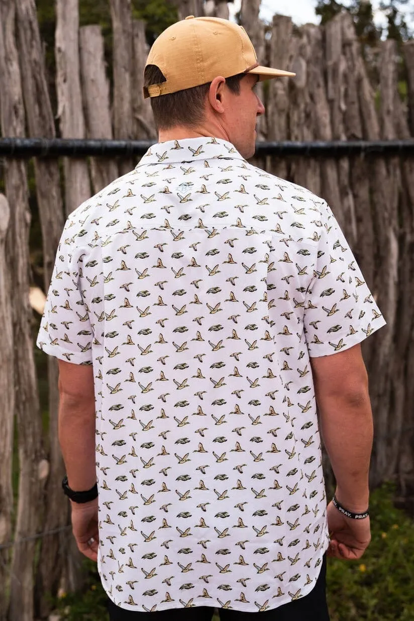 Burlebo Mallard Ducks Performance Button Up