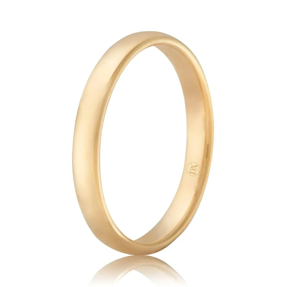 Classic Comfort 2mm - 18ct Yellow Gold