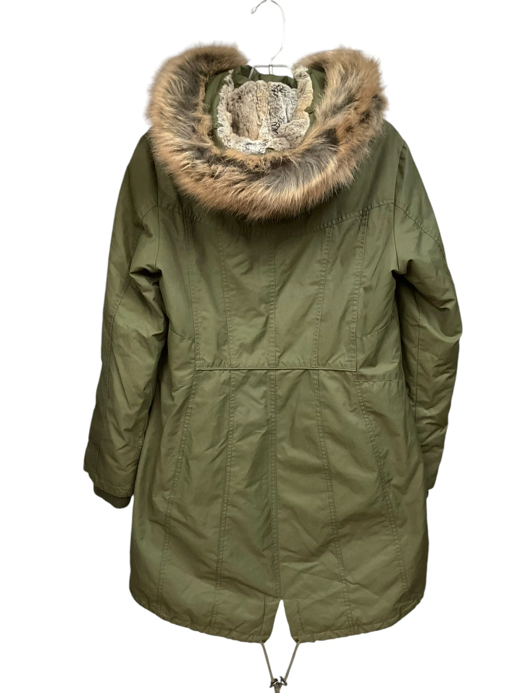 Coat Parka By Cma In Green, Size: M