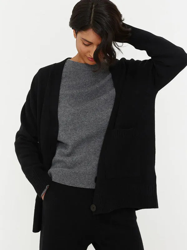 Comfort Cardigan in Black