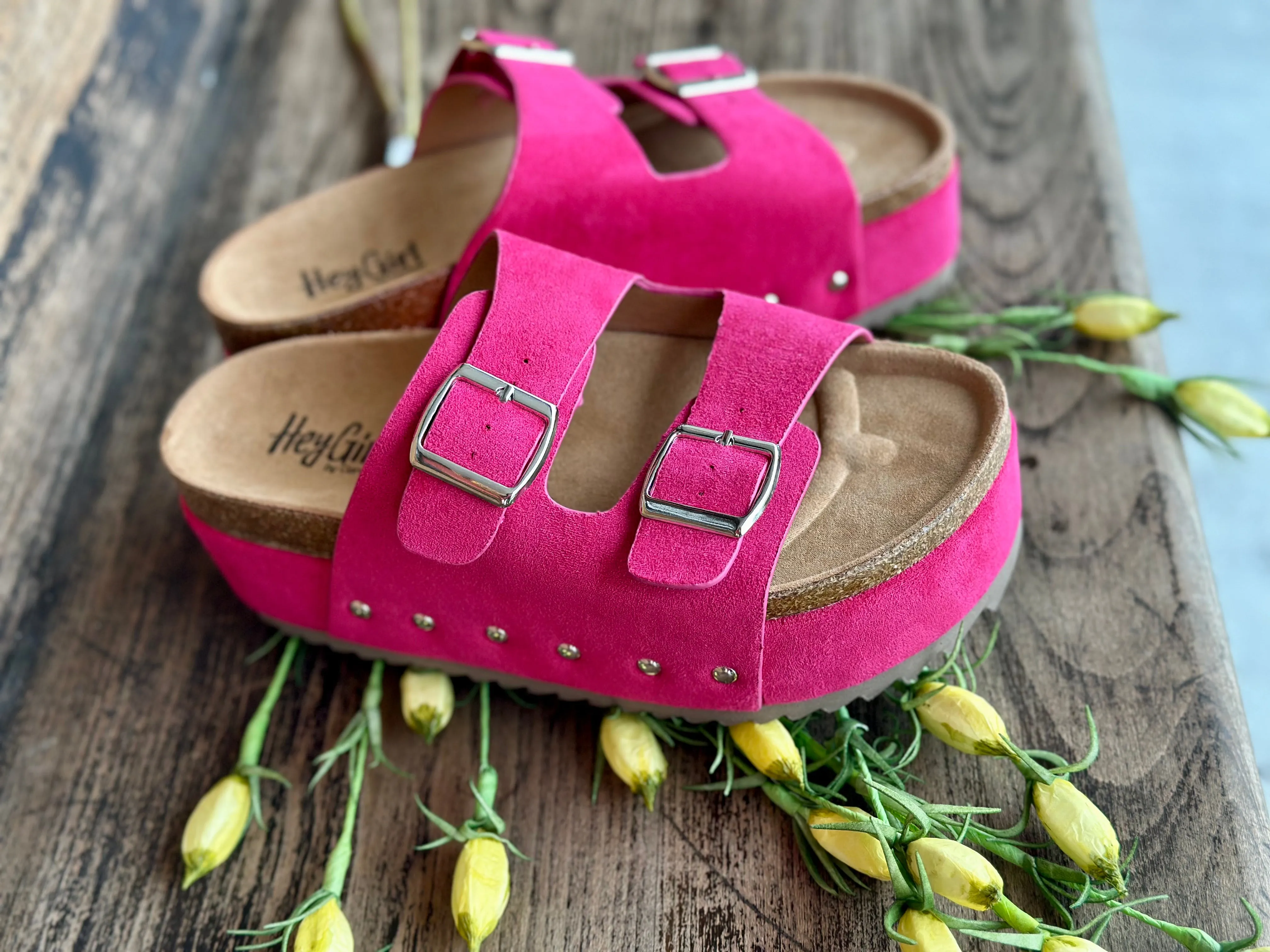 Corky's Fuchsia Wannabe Sandals