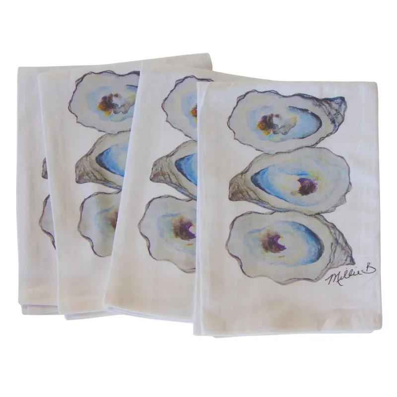 Cotton Dinner Napkins - set of 4 (various designs)