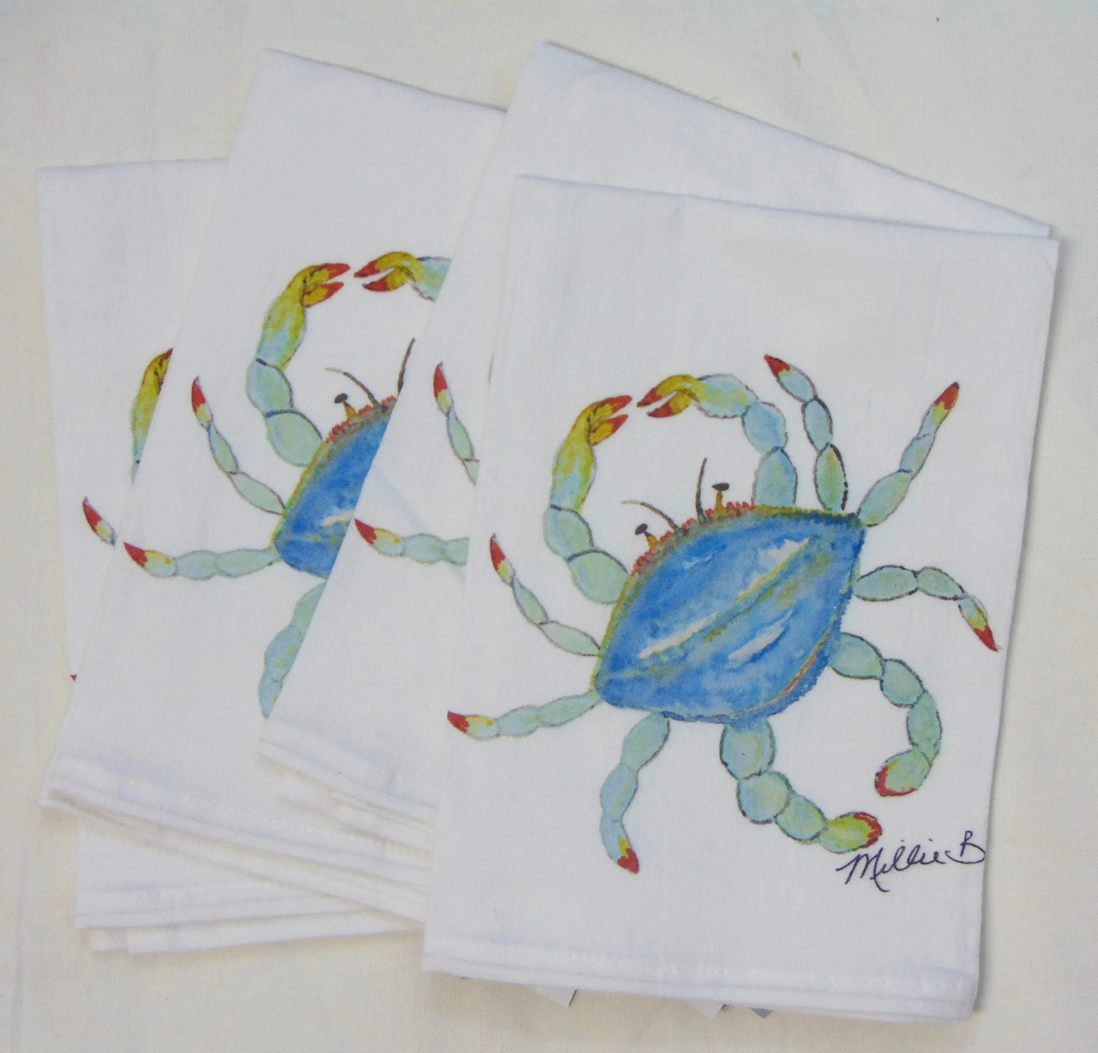 Cotton Dinner Napkins - set of 4 (various designs)