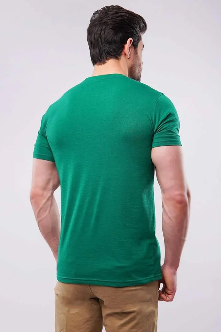 Crew Neck T-Shirt - Green