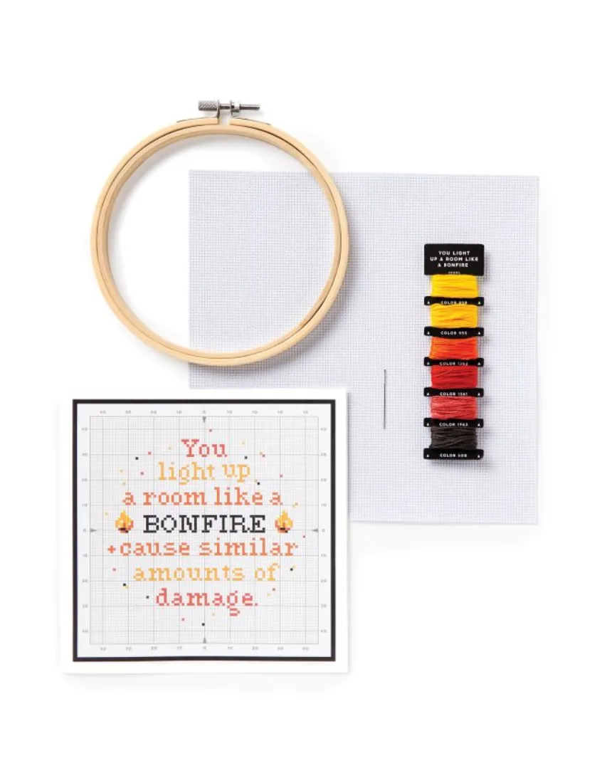 Cross Stitch Bonfire