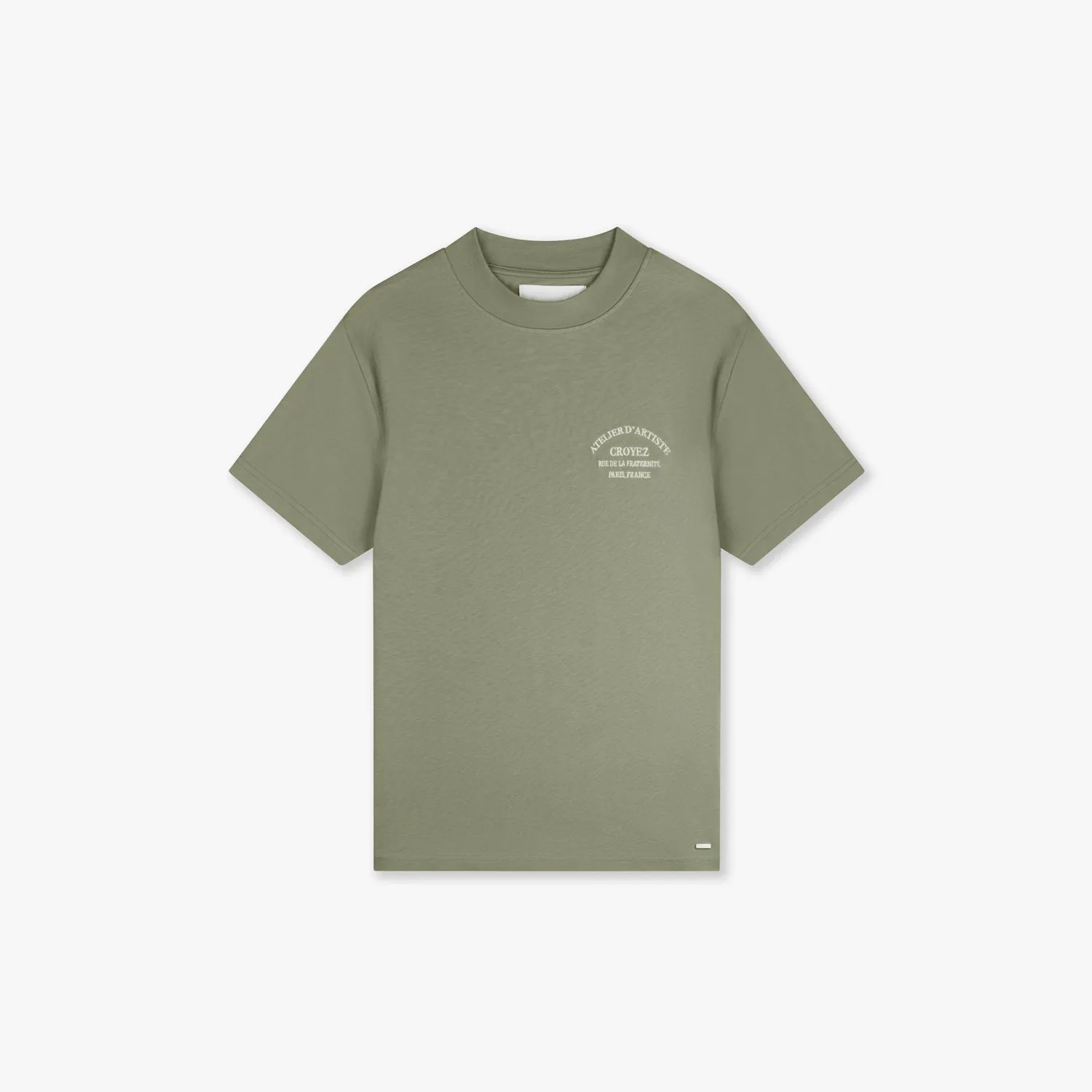 CROYEZ ATELIER T-SHIRT - WASHED OLIVE