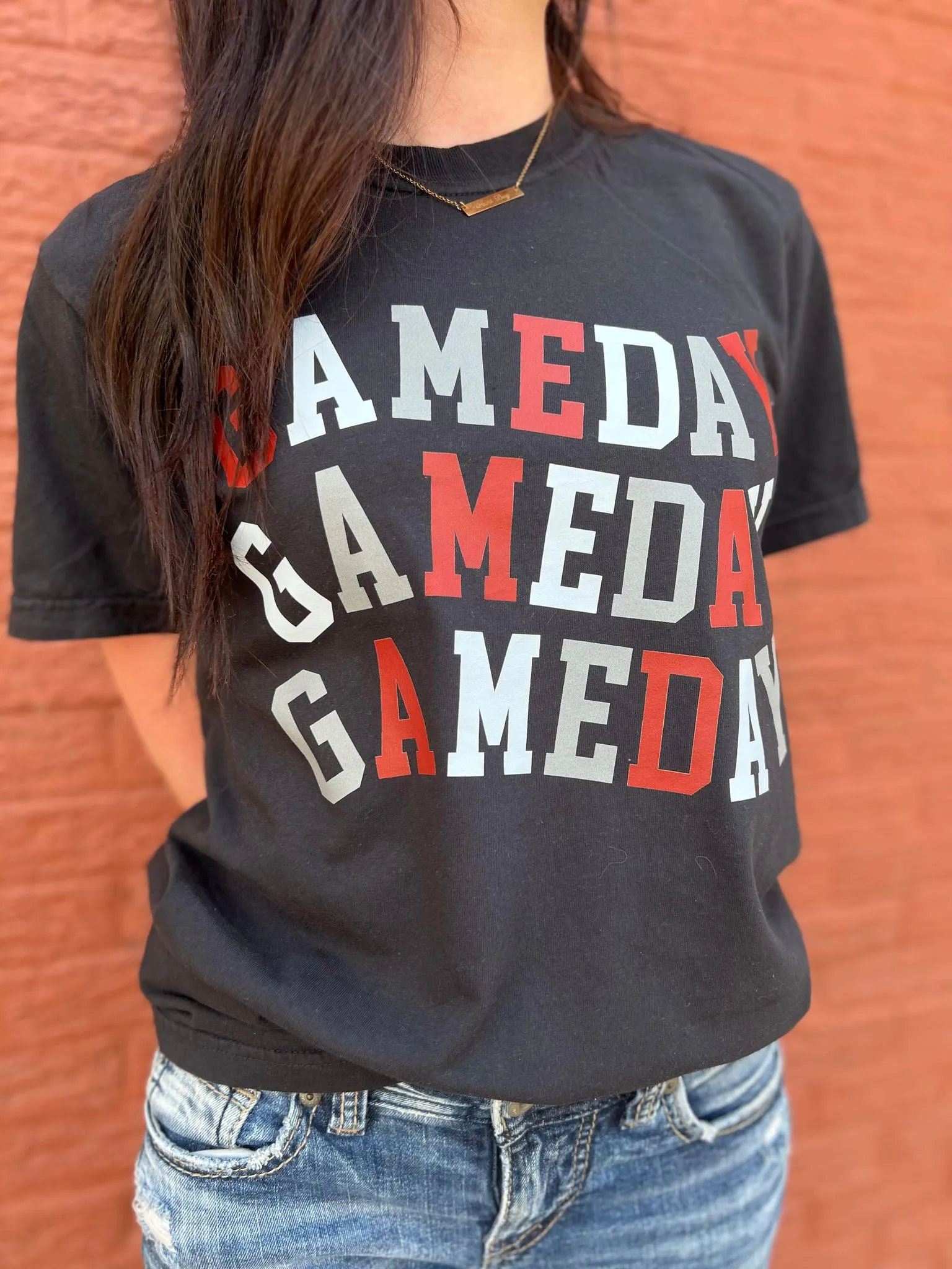 Custom Wavy Gameday Tee