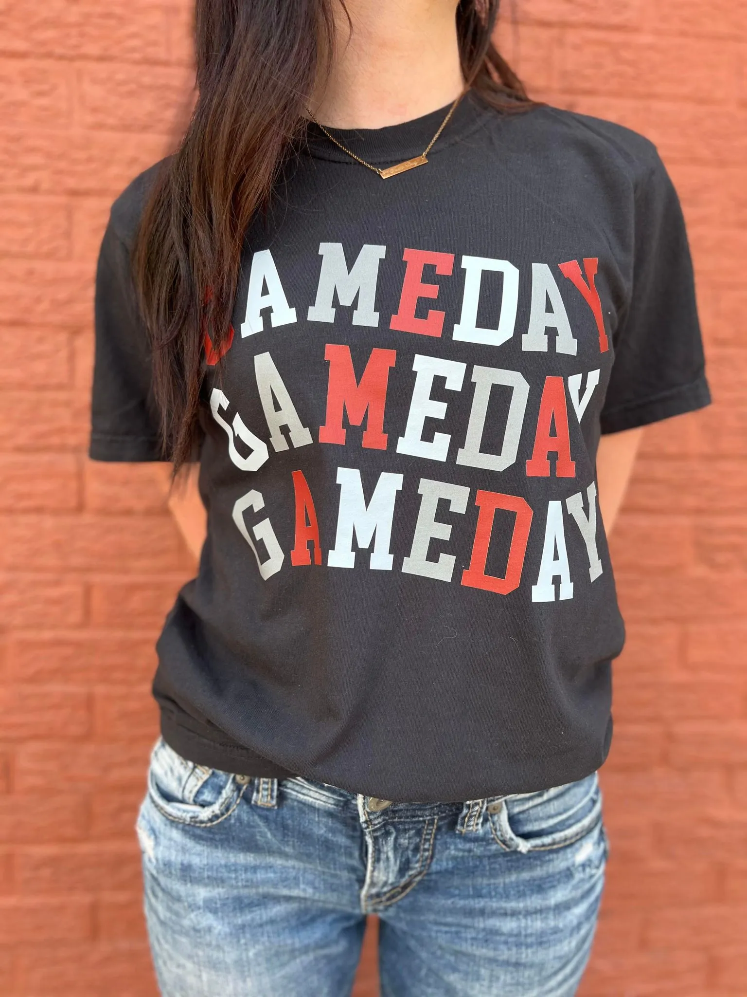 Custom Wavy Gameday Tee