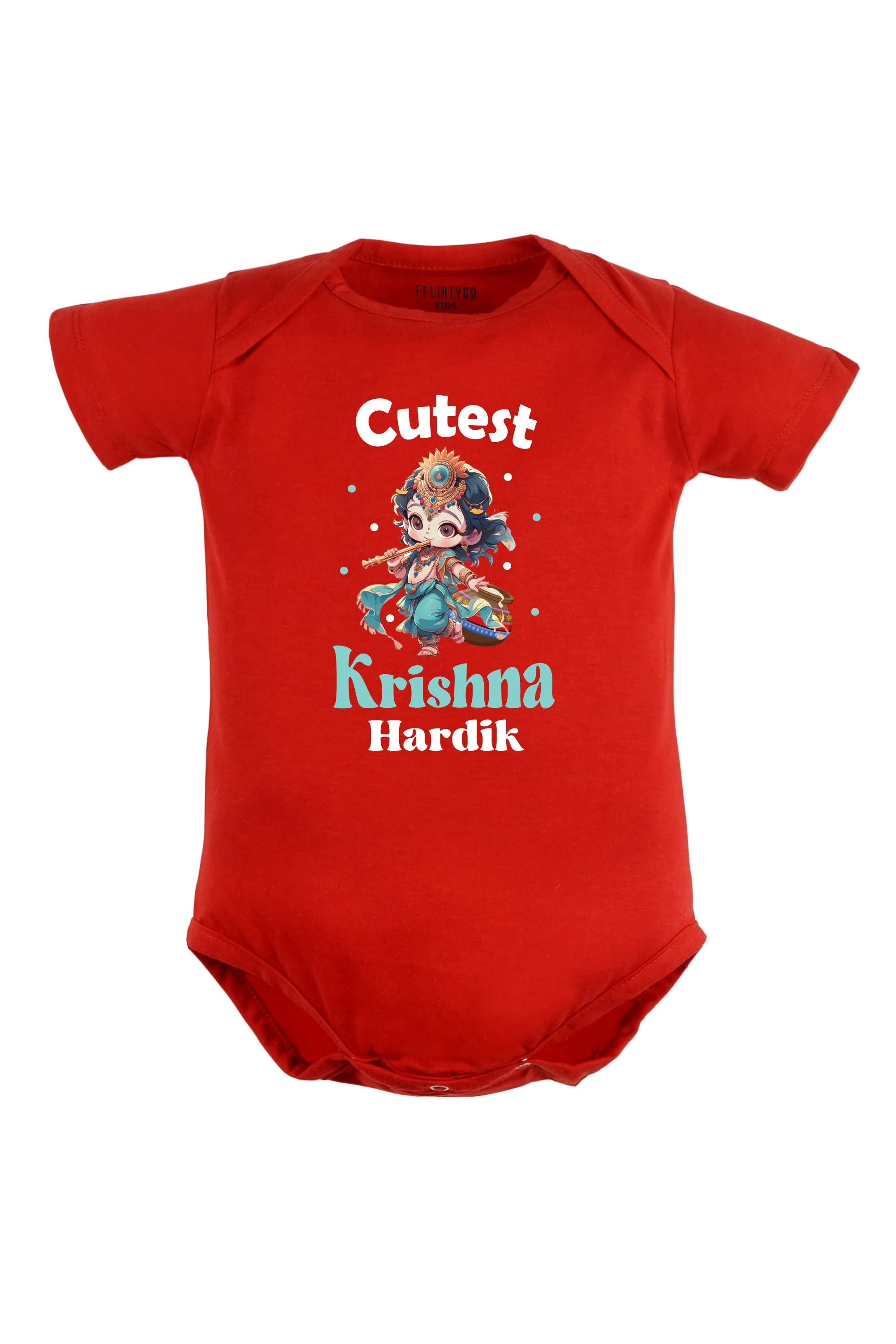 Cutest Krishna Baby Romper | Onesies w/ Custom Name