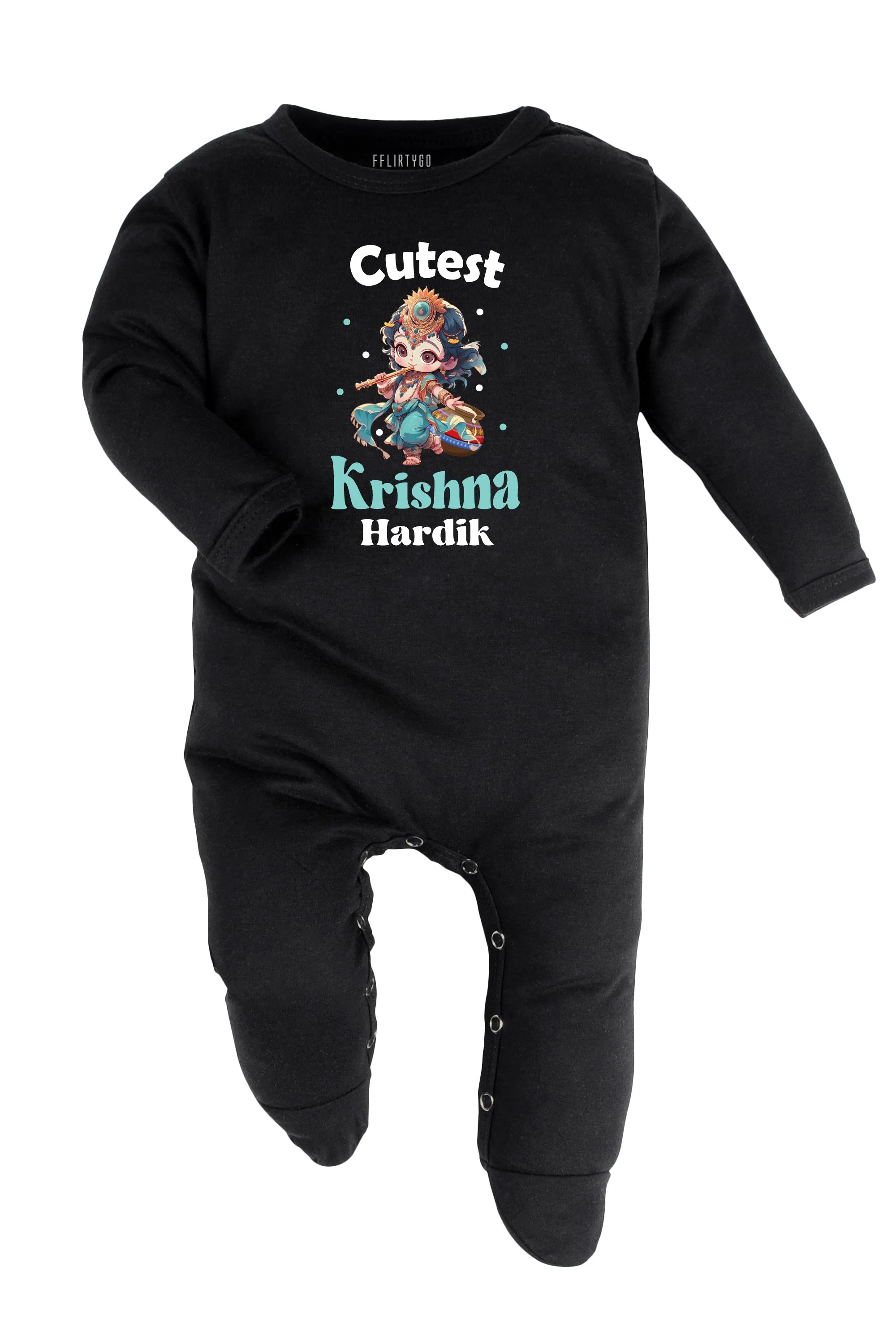 Cutest Krishna Baby Romper | Onesies w/ Custom Name