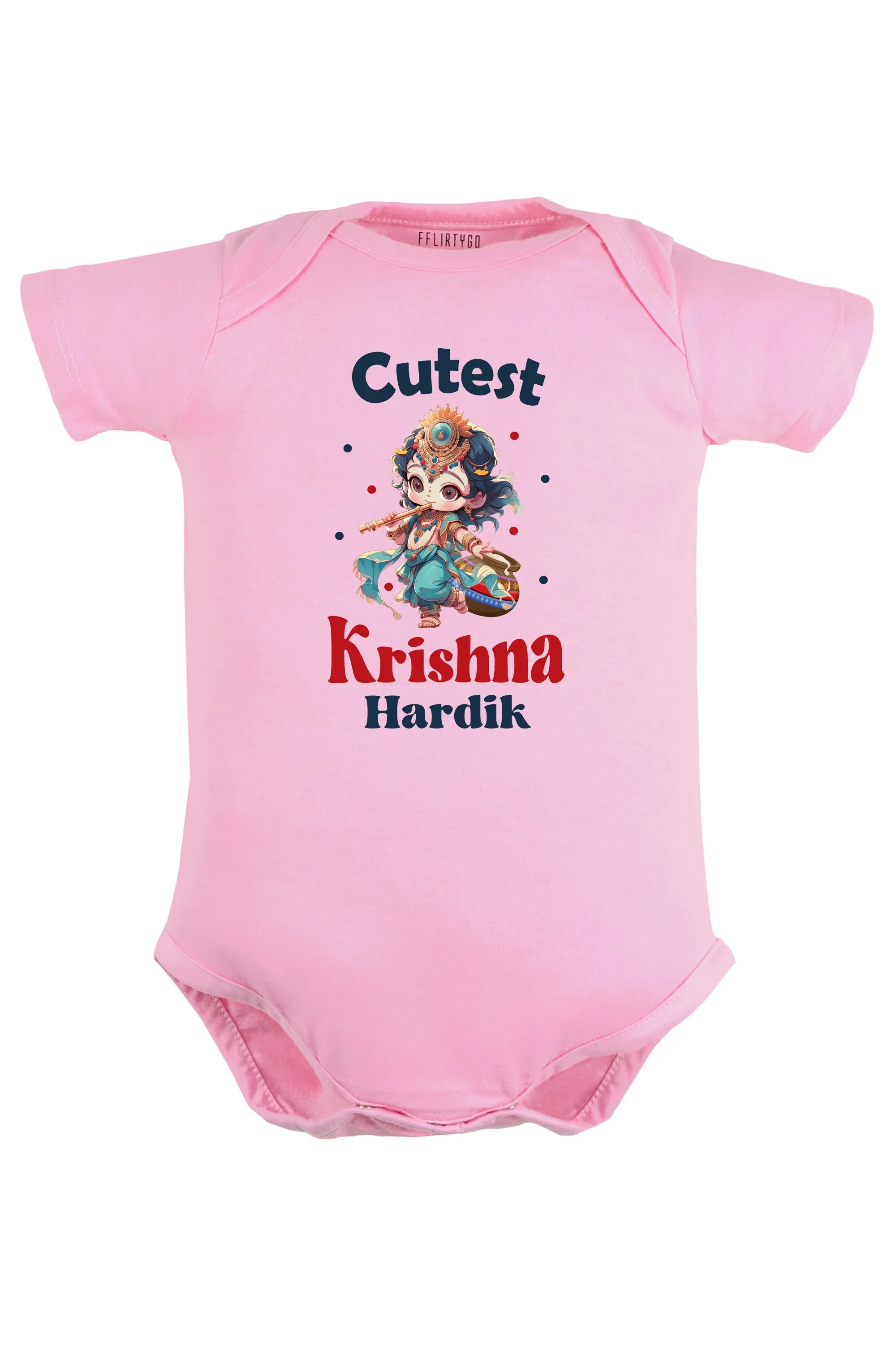 Cutest Krishna Baby Romper | Onesies w/ Custom Name