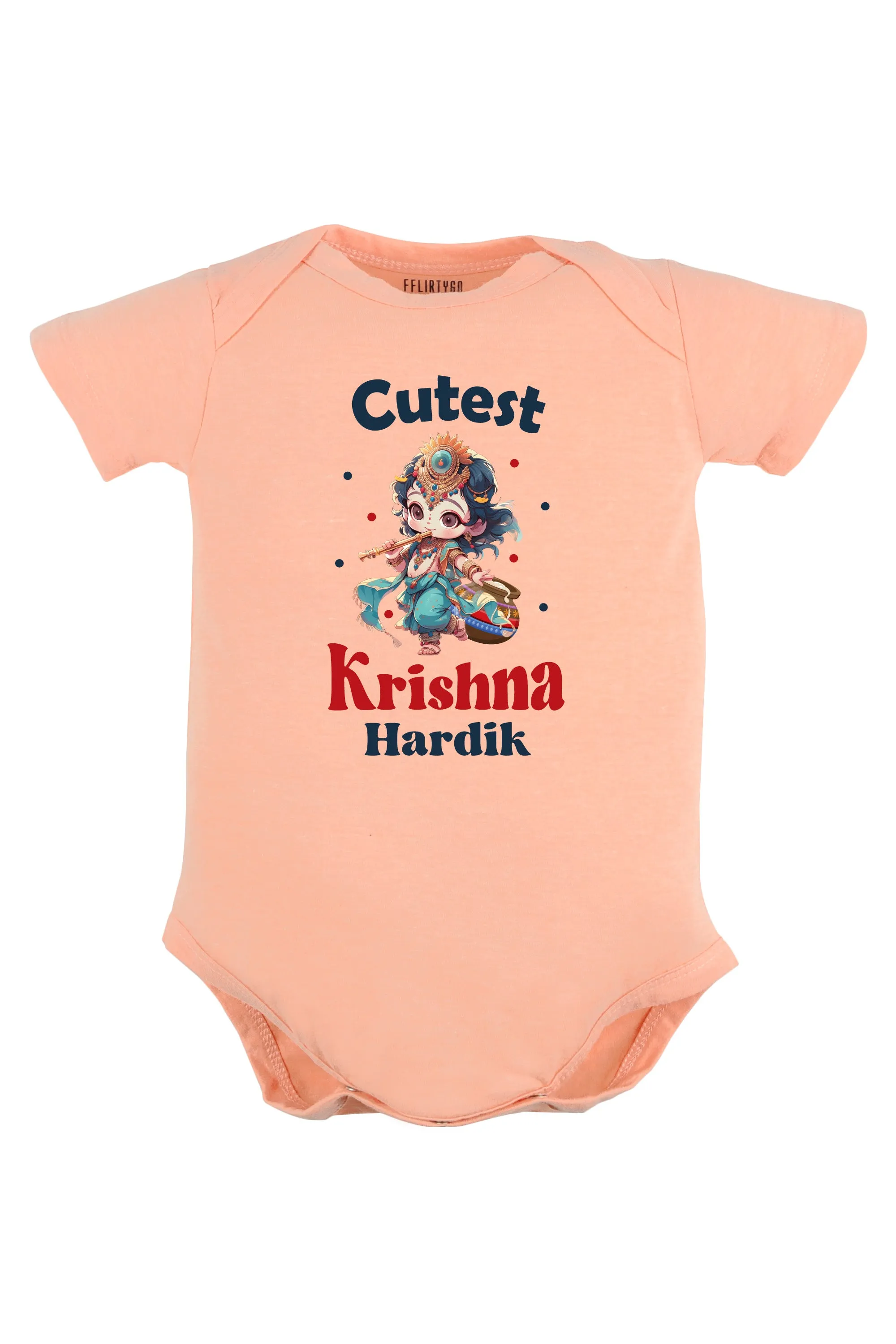 Cutest Krishna Baby Romper | Onesies w/ Custom Name