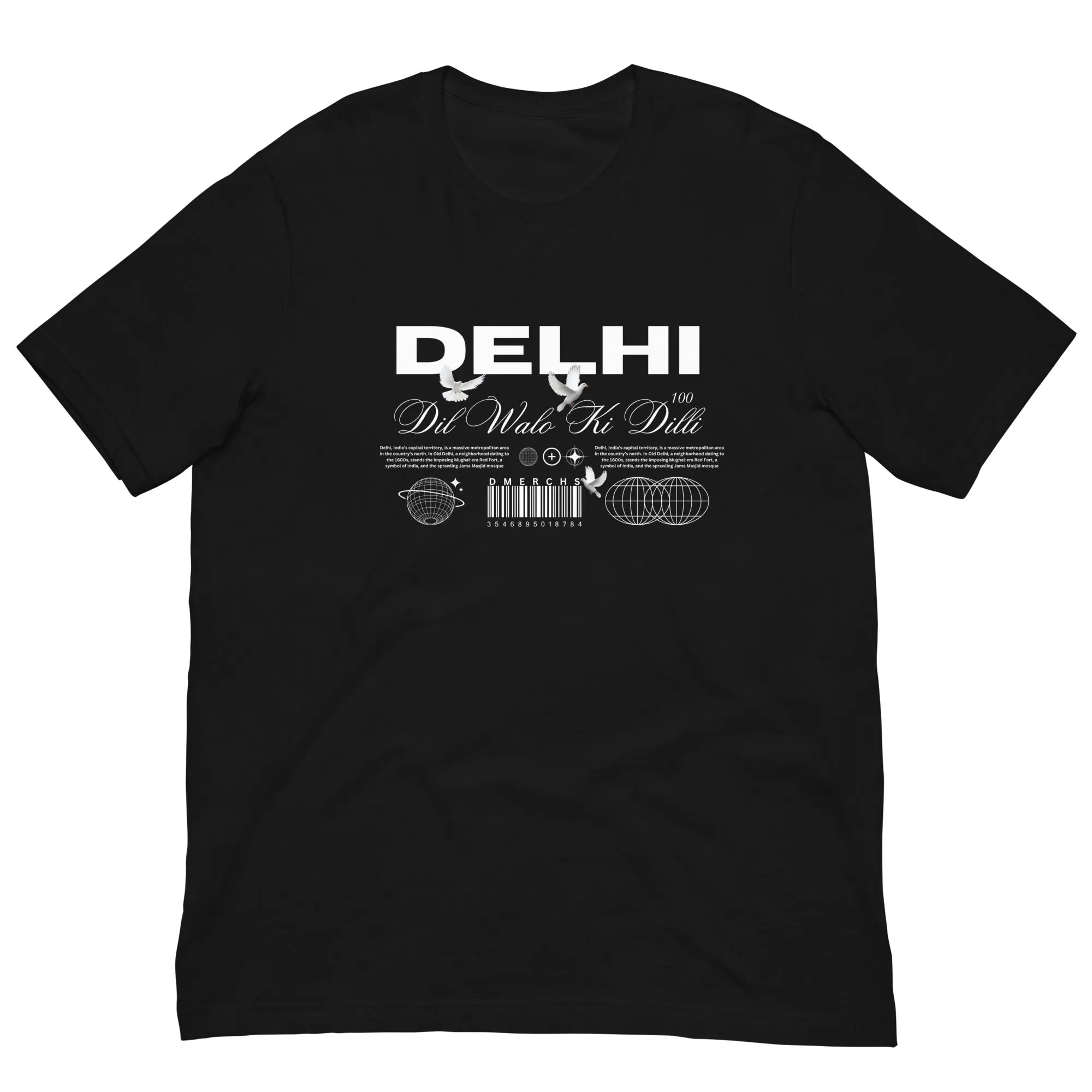 Delhi Unisex t-shirt