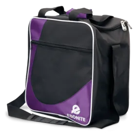 Ebonite Basic Single Tote Bowling Bag Purple