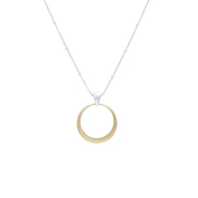 Eclipse Everyday Necklace - Yellow Bronze