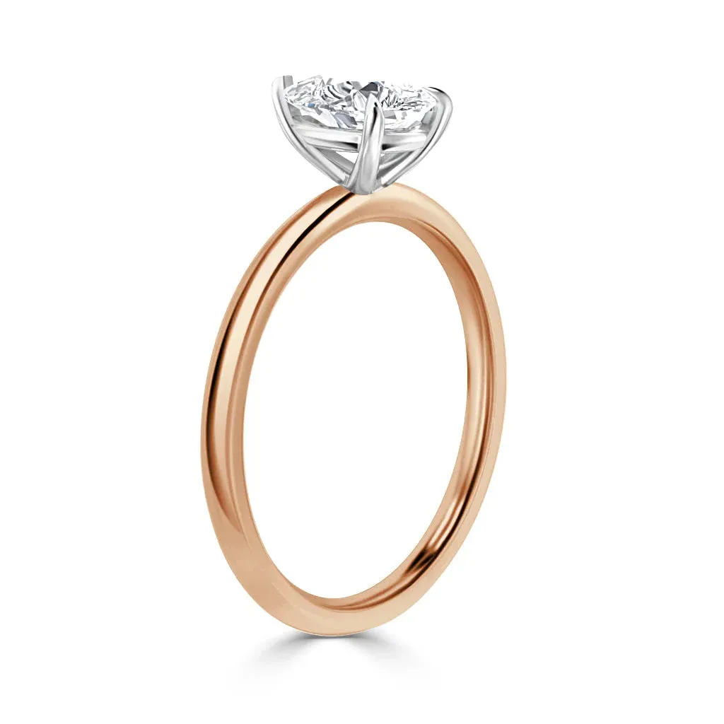 Eden - 18ct Rose Gold - Pear