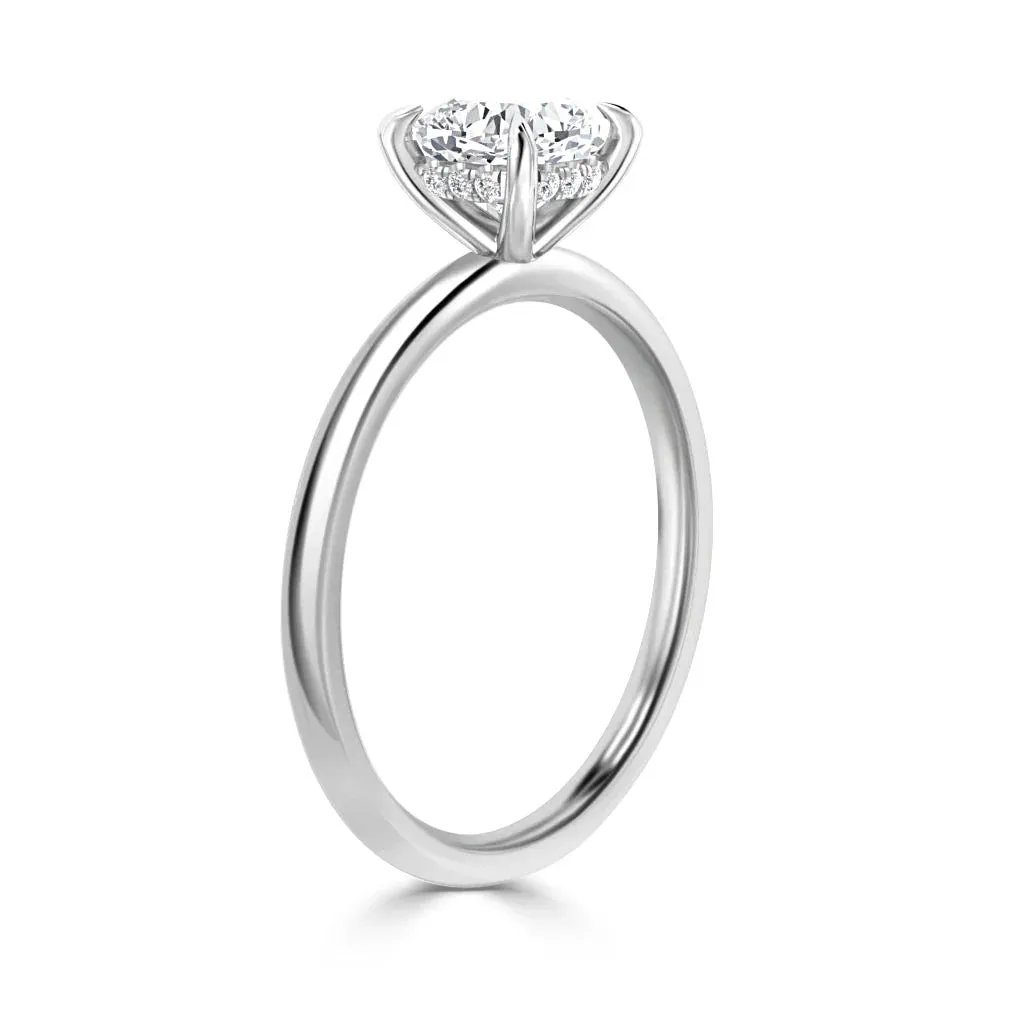 Edith - 18ct White Gold - Radiant