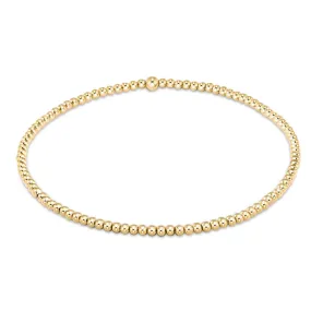 ENewton Extends 2mm Classic Gold Bracelet