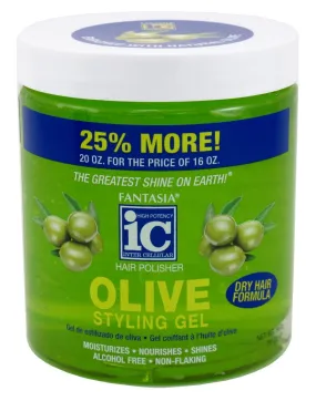 FANTASIA Olive Gel Para Estilizar 20oz