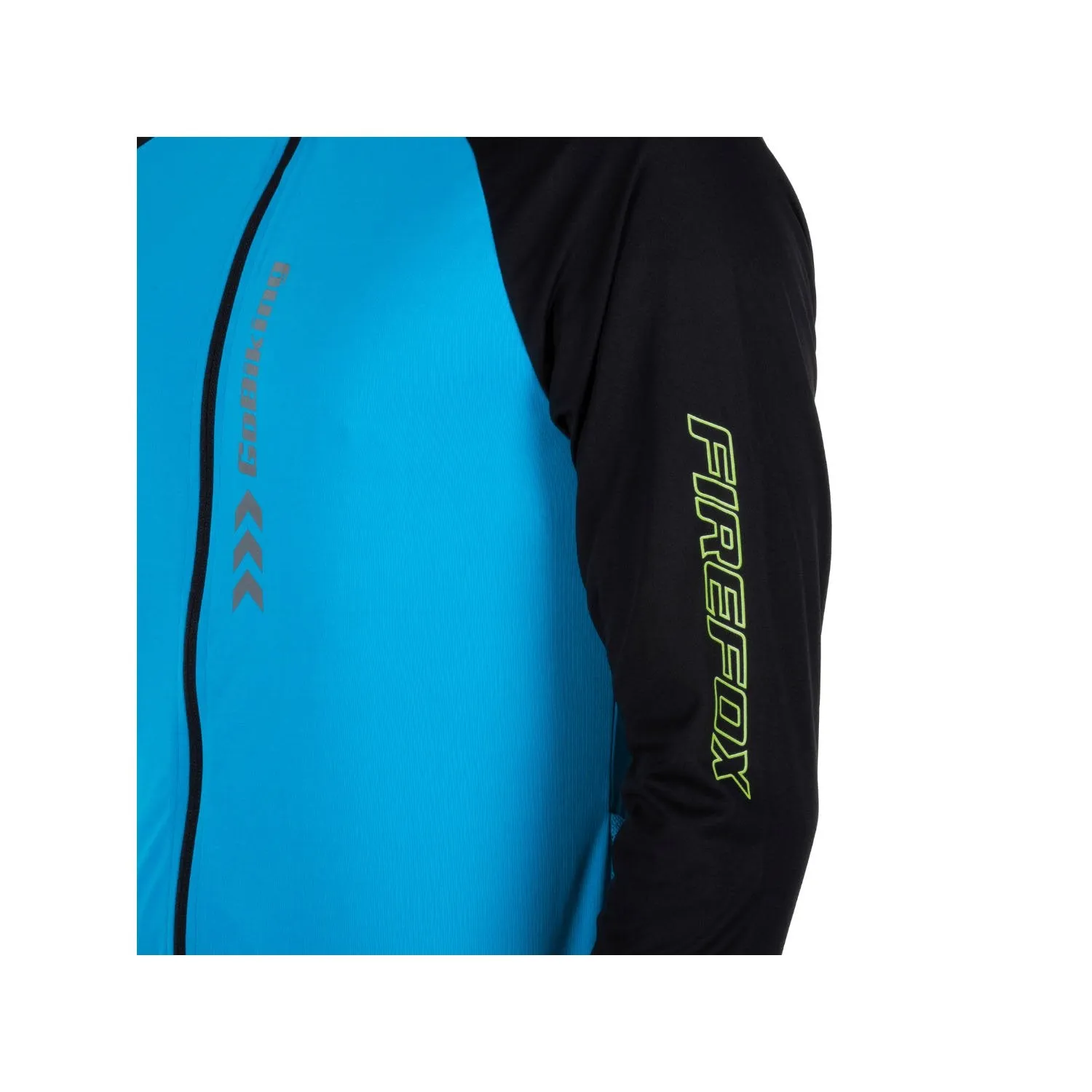 Firefox Full Sleeve Cycling Jersey - Blue/Black