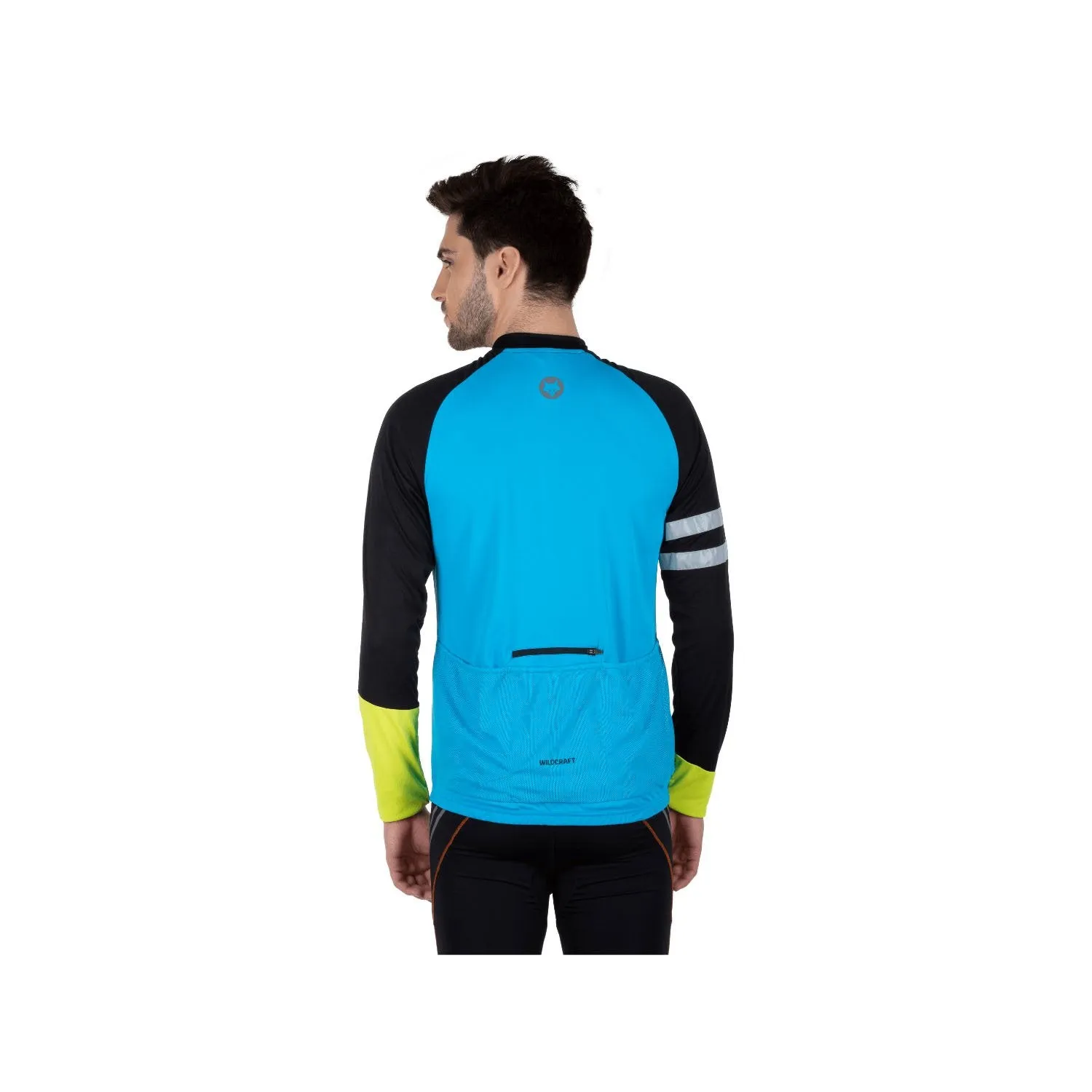 Firefox Full Sleeve Cycling Jersey - Blue/Black