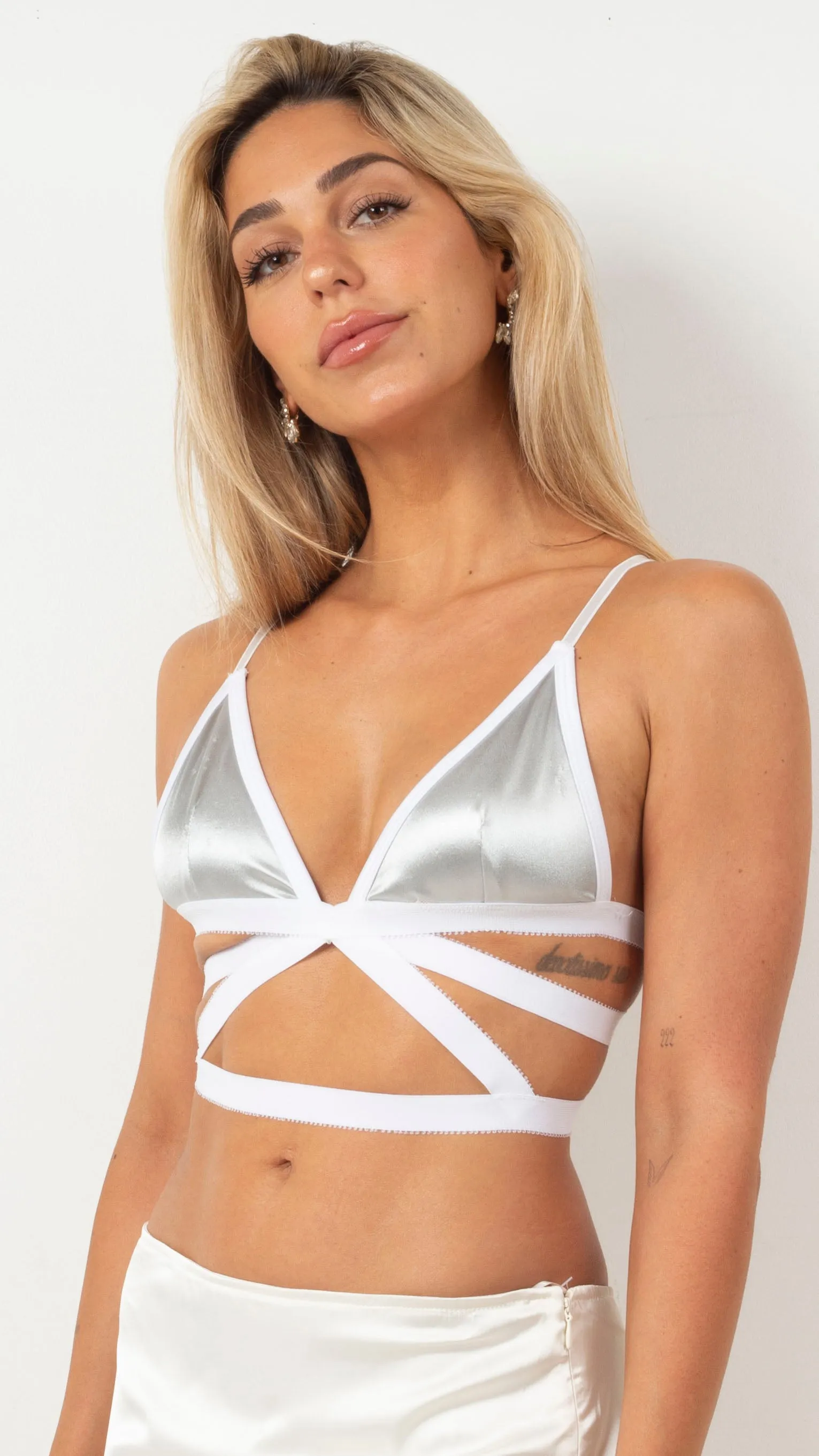 Fox Bra - Silver