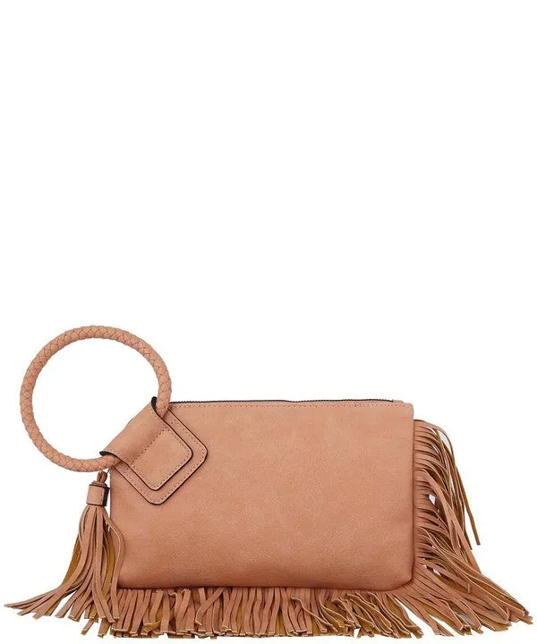 Fringe Wristlet