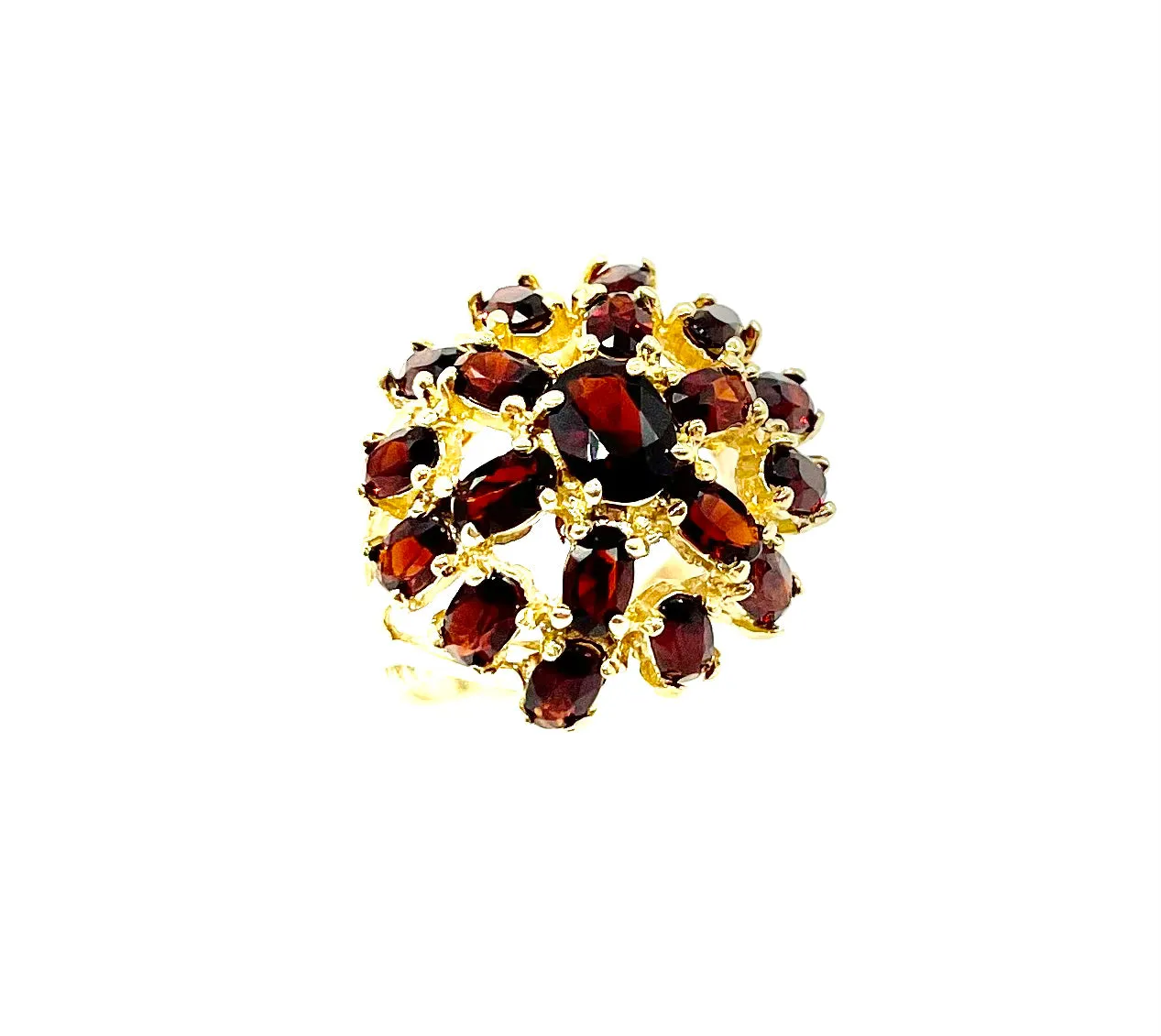 Garnet Dome Ring