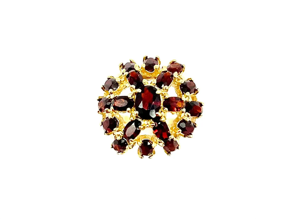 Garnet Dome Ring