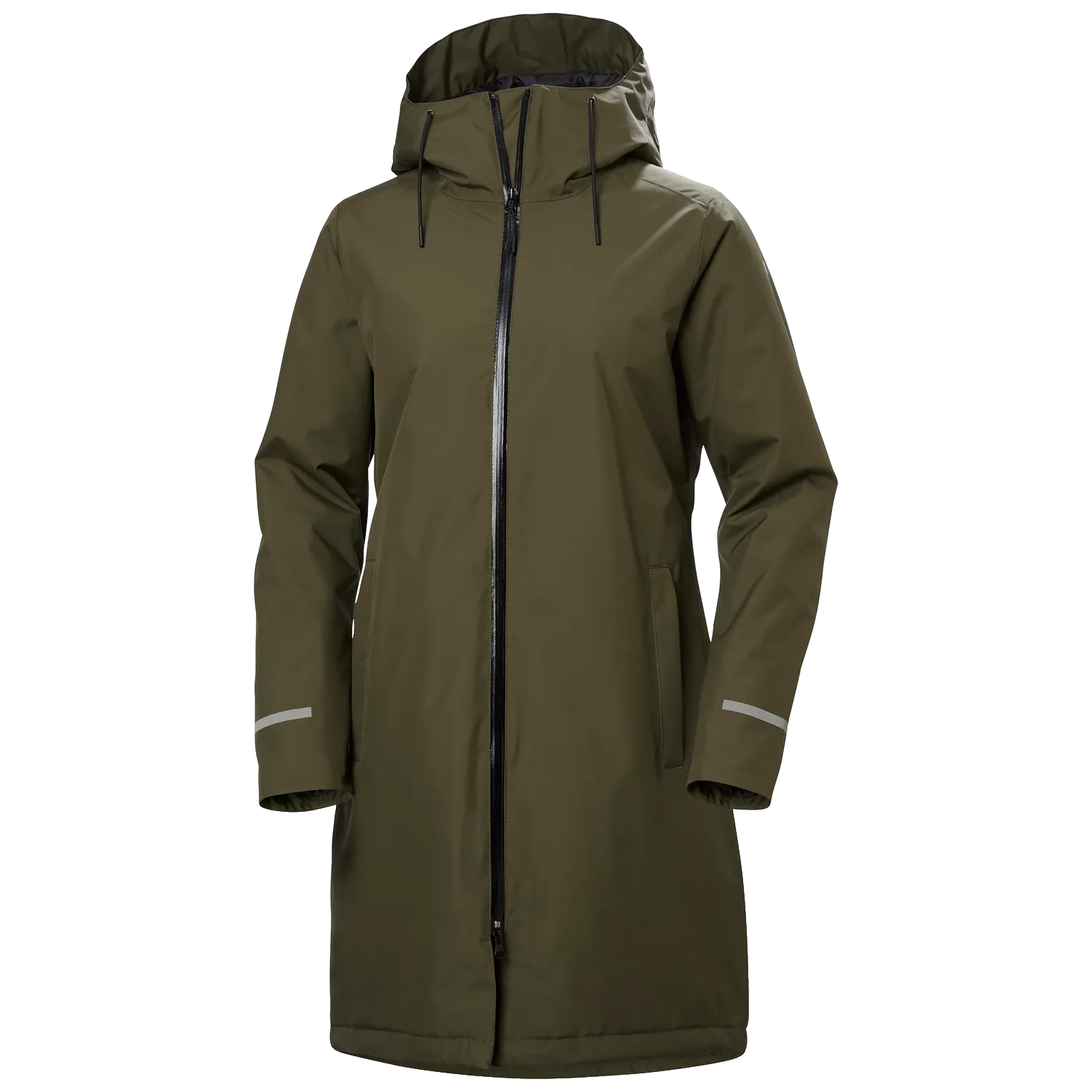 Helly Hansen Women's Aspire Waterproof Insulated Parka (Utility Green)