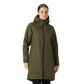 Helly Hansen Women's Aspire Waterproof Insulated Parka (Utility Green)