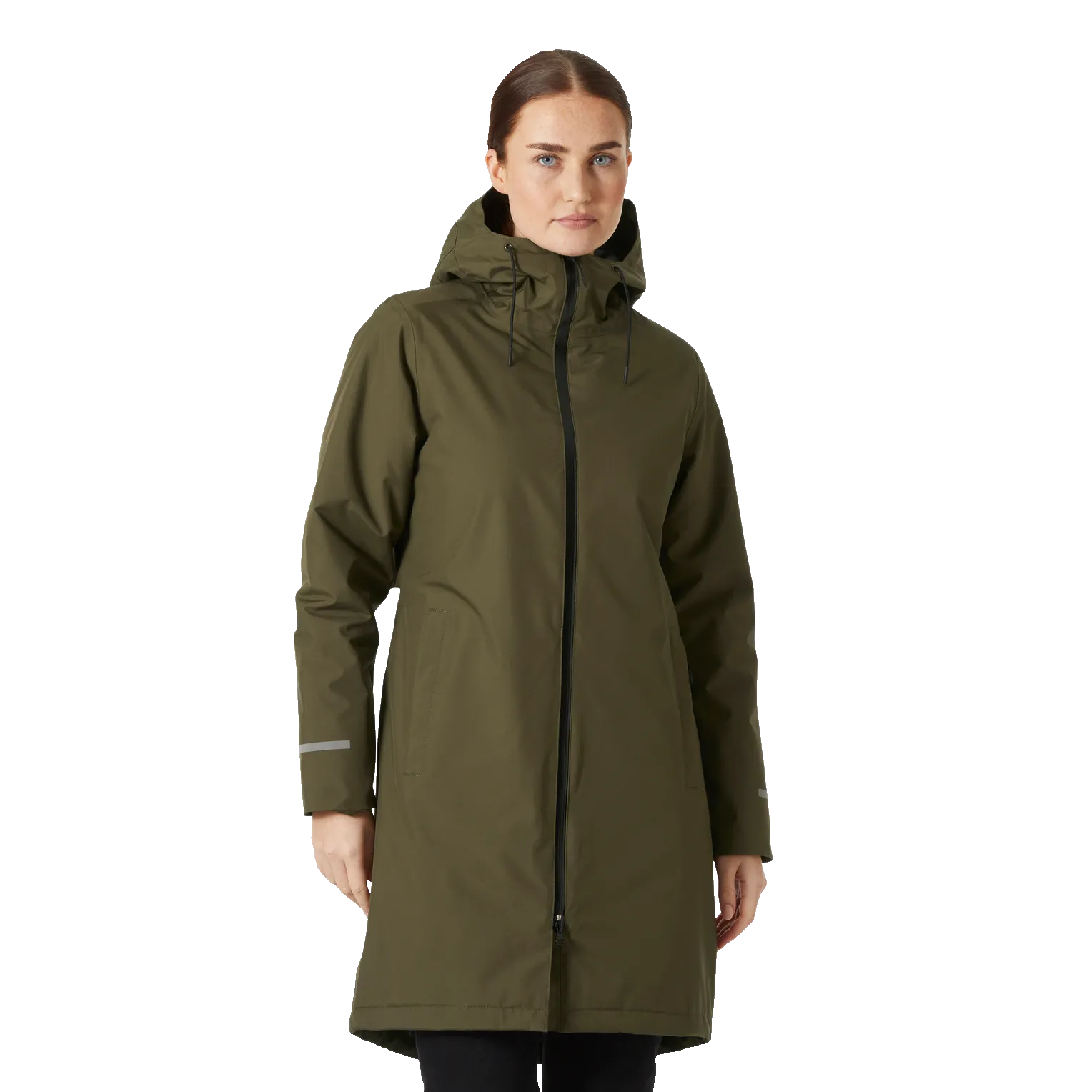 Helly Hansen Women's Aspire Waterproof Insulated Parka (Utility Green)